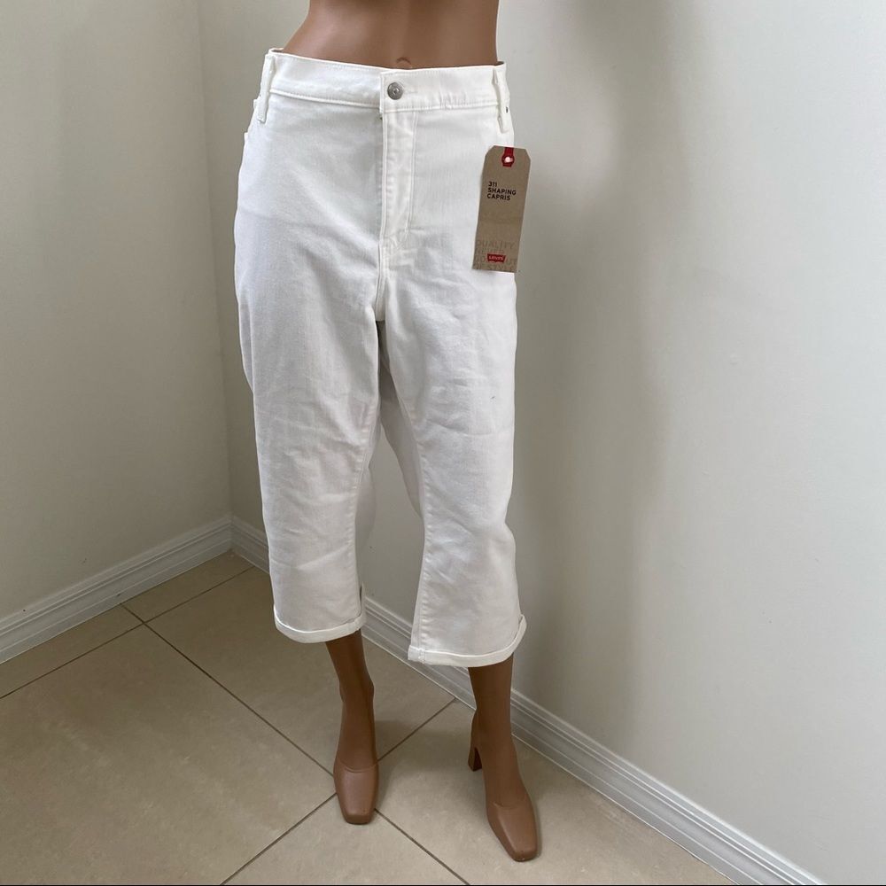 NEW Levi’s 311 shaping skinny Capri jeans 22W - Picture 5 of 10